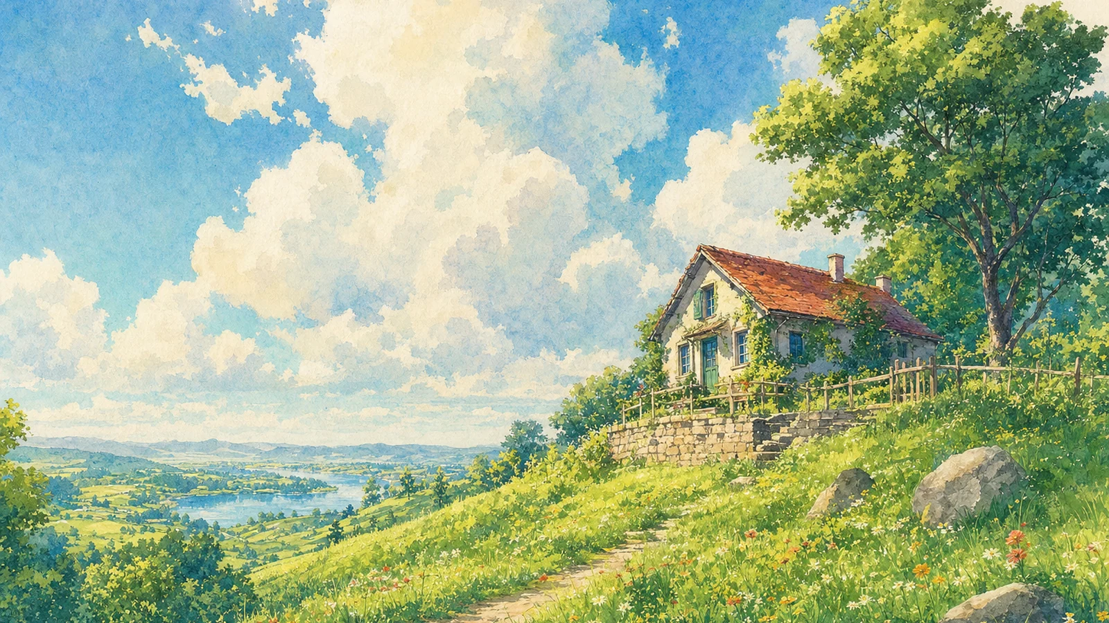 Featured illustration for "Studio Ghibli AI: The Trend & How to Make the Style"